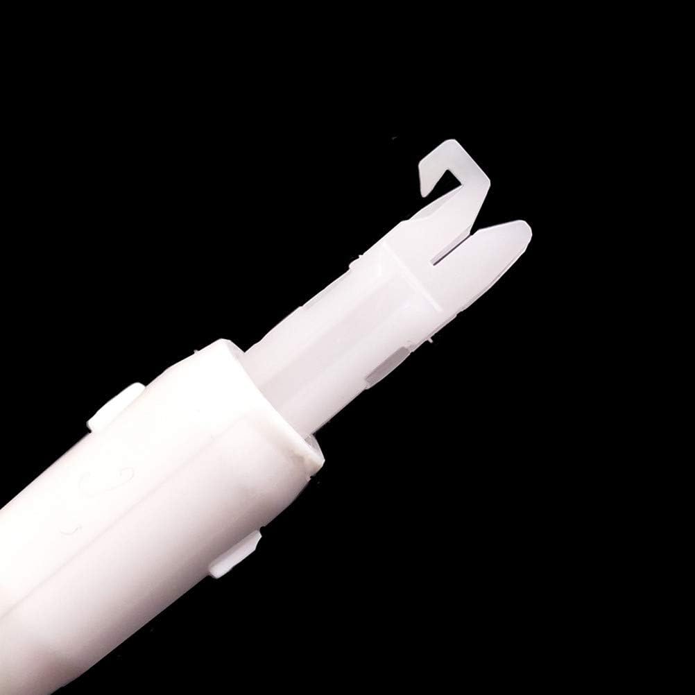 FQTANJU 4 Pieces Sewing Machine Automatic Needle Threader & Inserter, Needle Threading Tool for Sewing Machine (2pcs Blue + 2pcs White)