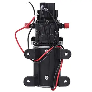 Ubersweet Diaphragm Pump, Automatic Voltage Regulation Boost Pump for RV Marine Boat for Pressure Test Pump( 2) |