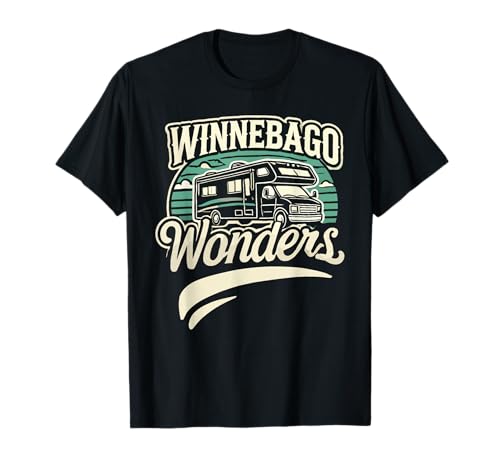 WINNEBAGO WONDERS Shirt Camper Shirt Funny RV Shirt Camping T-Shirt