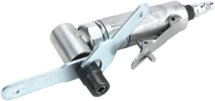 Portable Mini 1/4 Inch Air Angle Die Grinder 90 Degree Pneumatic Grinding Polisher Mill Engraving Machine Pneumatic Tool (16PCS Set)