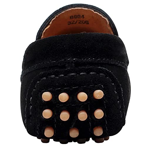Image of rismart Boys Girls Slip on Loafers Casual Flat Kids Moccasin Slippers