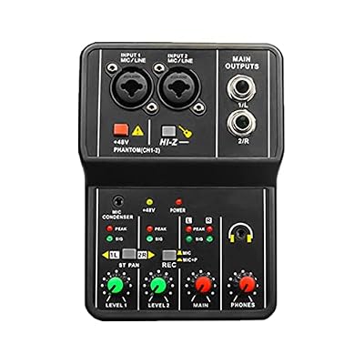 BWOFJGWH USB Audio Interface/Audio Mixer Console Interface/ 3.5mm Stereo in Jack