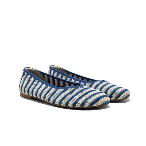 Image of VIVAIA Tila Women's Wide Toe Box Flats, Allday Comfort Wide Width Ballet Flats for Women, Cushioning Foldable Lightweight Flat Shoes