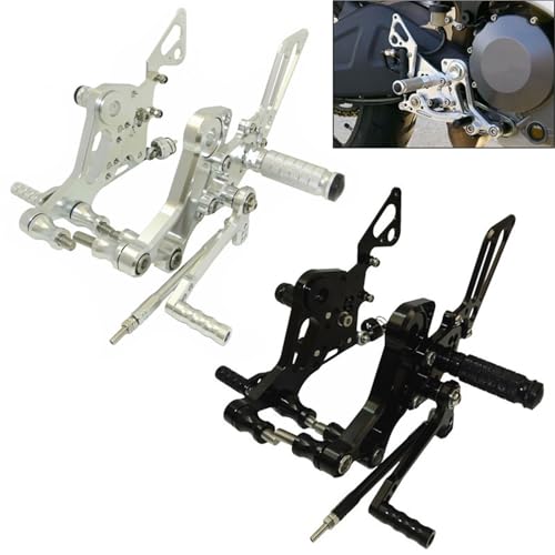Repose-Pieds Réglables CNC kit commandes reculées moto monster 696 796 1100 - 3