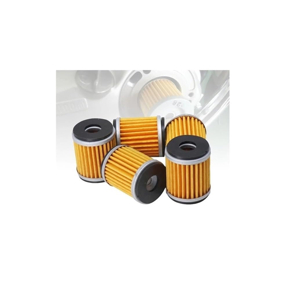 JSRAOIMG Ölfilter Für WR125 Für WR250F Für WR450F Für YFZ450 RWX Für YZ250F Für YZ450F Für TE125 Für SMS4 125 Für EC300F 4T Ölfilter Filtereinsatz