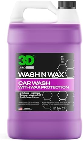Wash N Wax - Shampoo & Conditioner - 1 Gallon