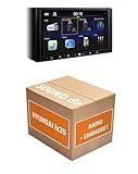Autoradio Einbaupaket für Alpine ILX-W690D kompatibel mit Hyundai ix35 mit Rückfahrkamera +...