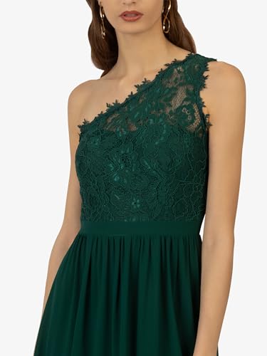 Robe de soirée en polyester de qualité supérieure Kraimod vert foncé 38 - 7