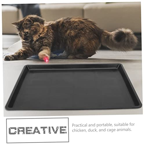 TEHAUX 2pcs Pet Cage Tray Accessory Tray Dog Poop Tray Dog Potty