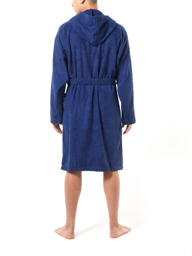 Top Towel - Élégant - Peignoir à capuche pour Femme et Homme 100% Coton, 500 g/m² - Doux et Absorbant pour Douche, Spa et Piscine