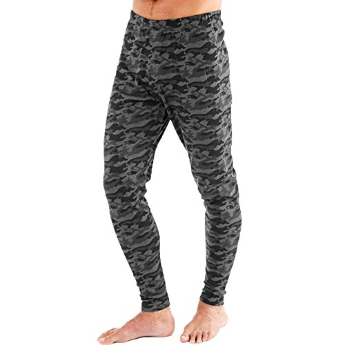 Pro Climate - Camiseta de Manga Larga - para Hombre Camo Thermal Long Johns X-Large