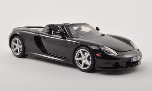 Preisvergleich Produktbild Porsche Carrera GT, schwarz, 2004, Modellauto, Fertigmodell, Motormax 1:18