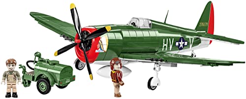 P-47 Thunderbolt COBI remorque citerne briques construction armée - 3