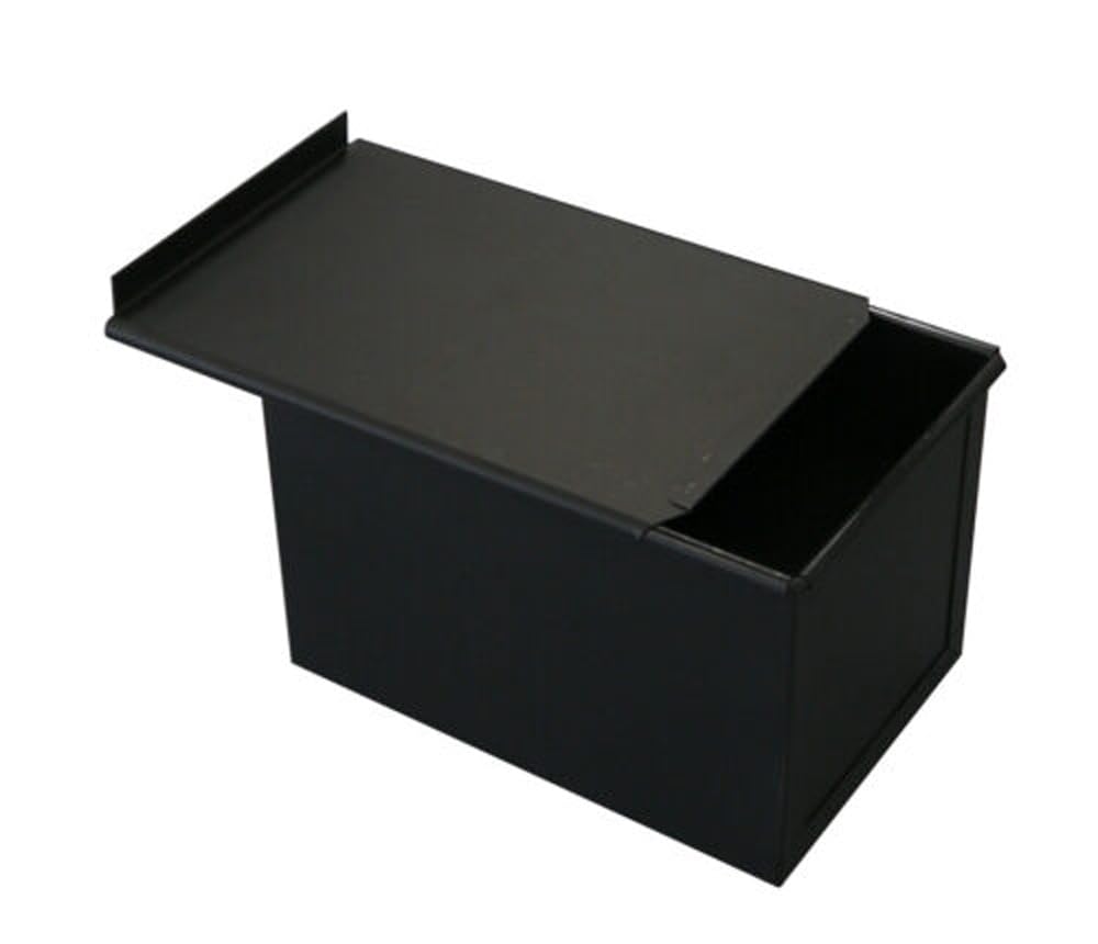 Moule à pain de mie Tiger Crown JB 5905 en acier robuste avec couvercle coulissant