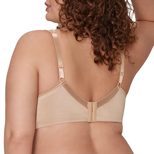 Playtex Women's Cross Your Heart Lined Side Shaping Soft Cup, Nude, 42C - Thumbnail 2