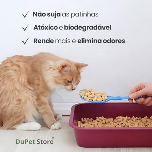 Kit Granulado Higiênico de Madeira para Gatos Ipet Woods, 12kg, Super Absorção, Biodegradável
