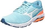 Mizuno WAVE PRODIGY 4, Scarpe per Jogging su Strada, Donna, Antigua Sand/White/Light Orange, 41 EU