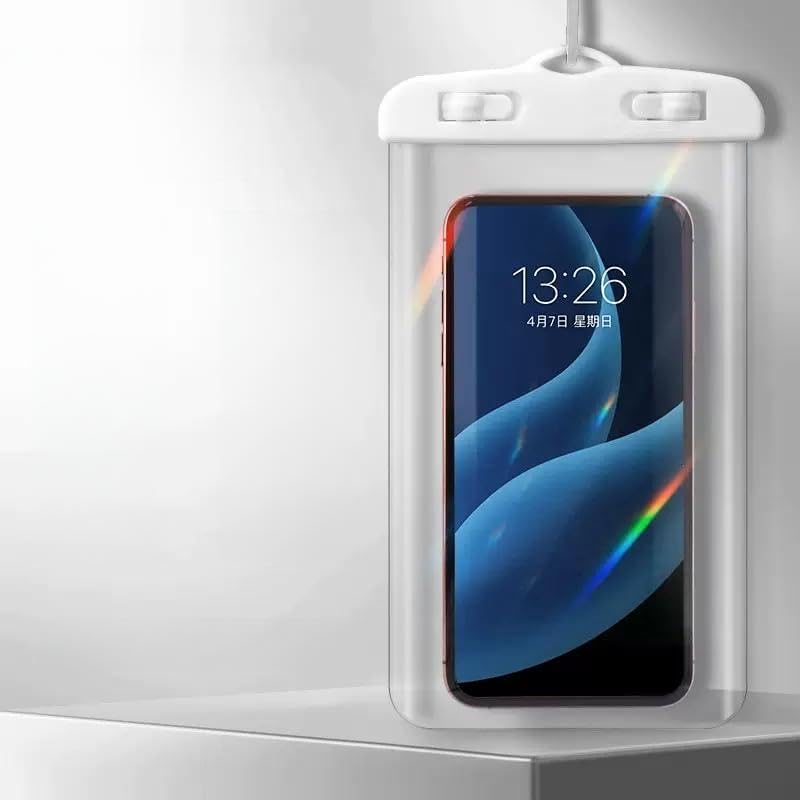 Custodia impermeabile per telefono, custodia impermeabile IPX8 da 7,5 pollici per iPhone 17 16 15 14 Pro Max, Galaxy S25+ S24+, borsa asciutta per cellulare con cordino per vacanze al mare