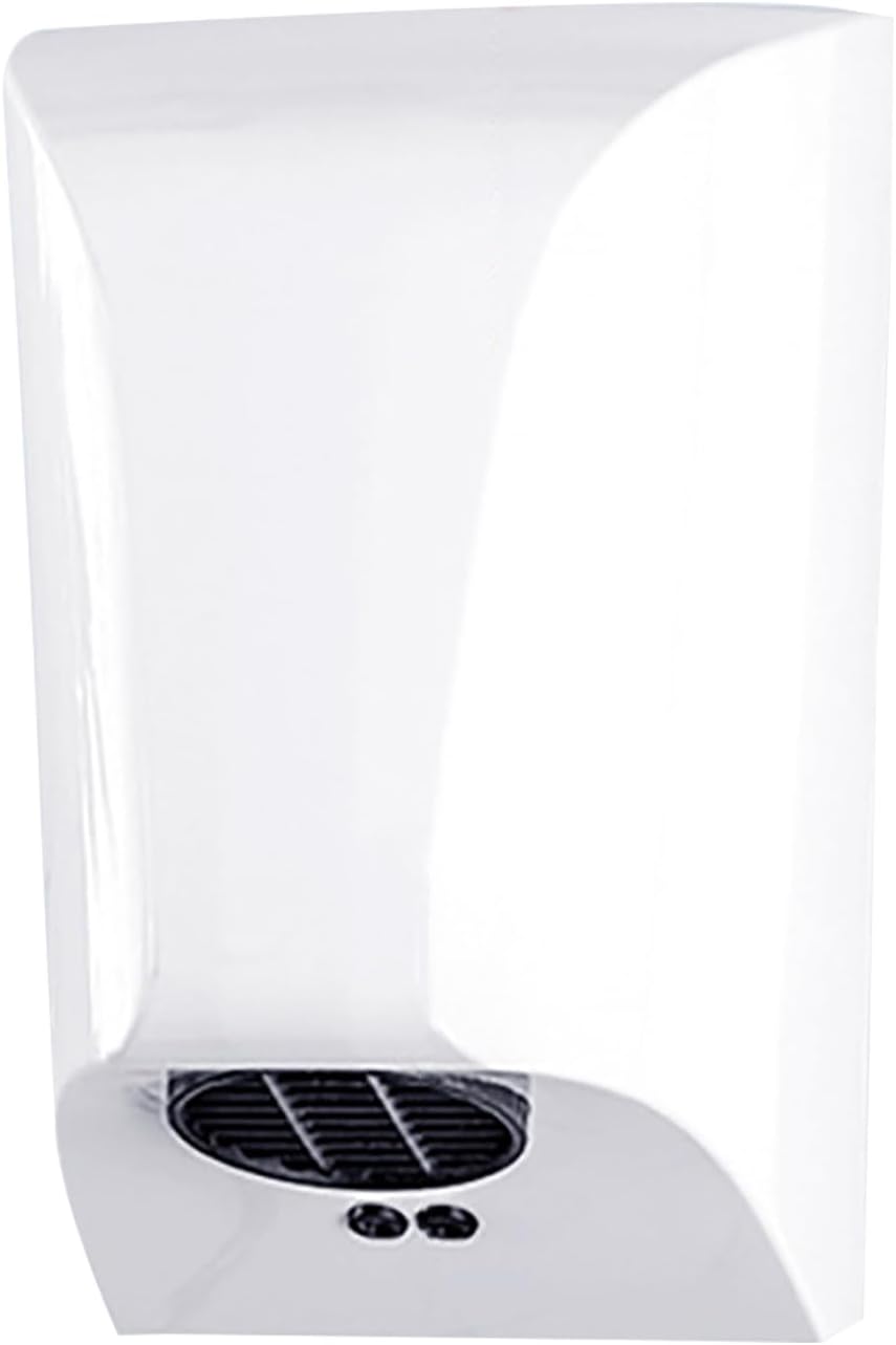 High-Speed Automatic Hand Dryer, Compact Electric Wall-Mounted Dryer for Home, Kitchen & Commercial Use, Ideal for Restaurants (5.4" x 8.4" x 4.7", White)
