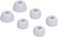 Vista 6 de Juego de auriculares de silicona de repuesto para auriculares Beats Studio Buds inalámbricos, 3 pares (negro)