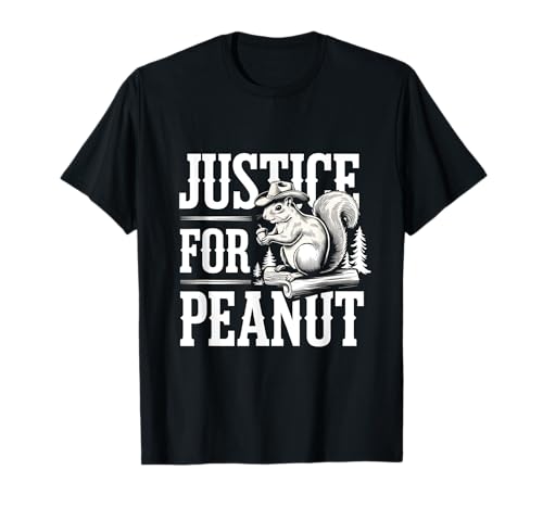 Justice For Peanut The Squirrel - Lindo sombrero de vaquero de ardilla Camiseta