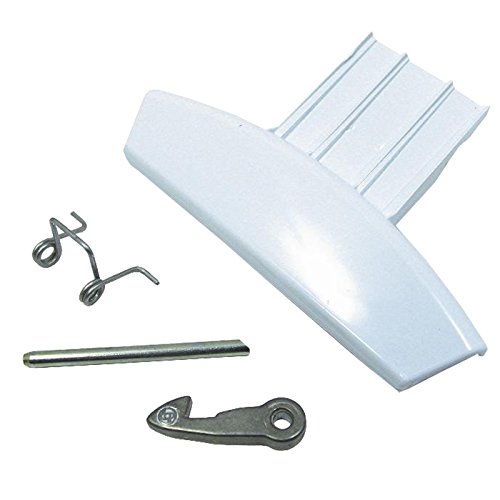 Kit maniglia SPARES2GO Bianco Porta per Ariston