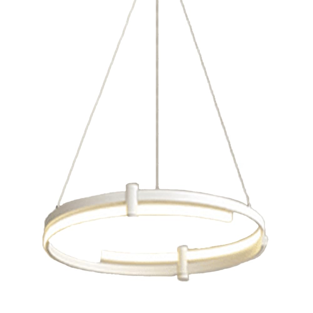 Lustre d'îlot de cuisine moderne : illuminez vos repas avec cette suspension en nickel