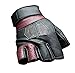 Prime-Fashion Peter Men Quill Distressed Maroon Star Protector King Leather Galaxy Adult Costume Gloves (Medium)
