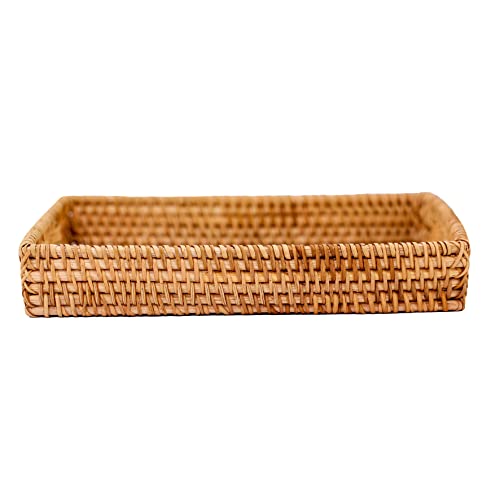 Tuut Linha Santorini, Bandeja Com Madrepérolas, Retangular – 28 x 23 x 4cm.