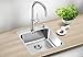 BLANCO SUPRA 400-IF/A – Fregadero de Acero Inoxidable para Armarios Bajos de...