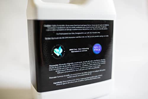 Professional Grade Ema Acrylic Monomer -16Oz- Mma Free, Low Odor, Non-Yellowing Nail Sculpting Liquid (Monómero Acrílico) #TOP1