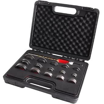 Parking Sensor & Lens Hole Maker Punch Tool Set (17 Pieces)