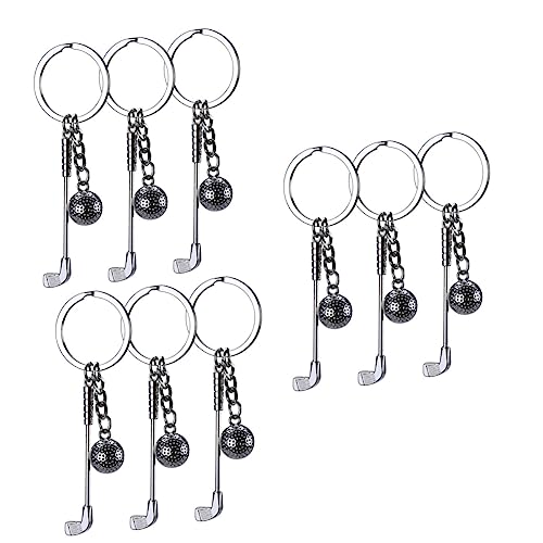Llavero de baile de golf decorativo ideal para colgar en bolsas y mochilas de deporte