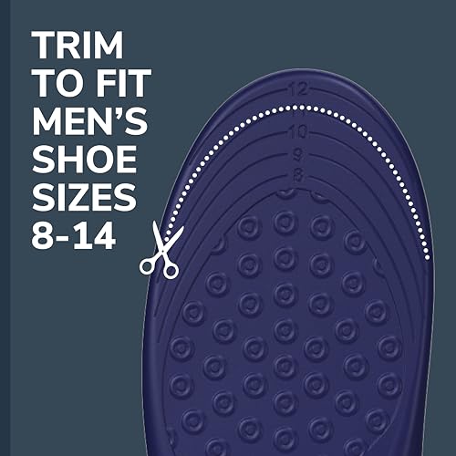 Dr. Scholl’s Plantar Fasciitis Relief Orthotic Insoles for Men - The Only Proven Insole to Stop Plantar Fasciitis from Coming Back, Immediately Relieves Pain, Heel Spurs, Arch Support Inserts Dr. Scholl’s Plantar Fasciitis Relief Orthotic Insoles for Men - The Only Proven Insole to Stop Plantar Fasciitis from Coming Back, Immediately Relieves Pain, Heel Spurs, Arch Support Inserts - Image 7