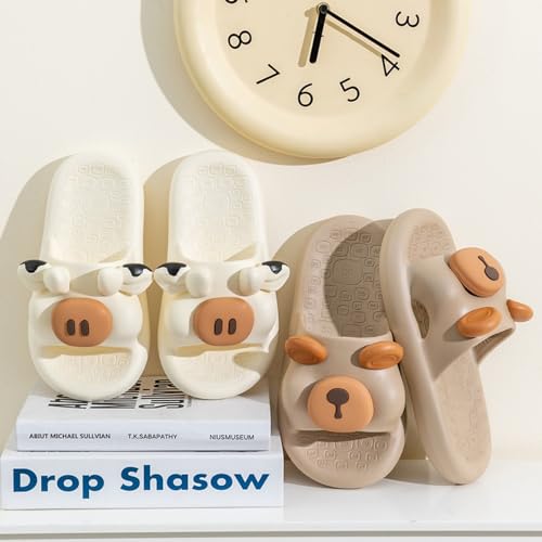 Cute Animal Slippers for Women Summer Feeling Soft Platform Non-Slip Sandals Antislip Indoor Outdoor Slippers Kawaii Gifts for Women Men3
