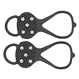 Hamwesh Ice Cleats, 5 Steel Teeth Enhanced Traction...