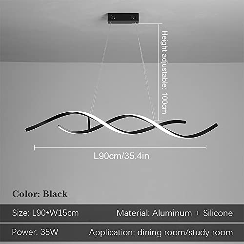 Suspension LED de plafond avec télécommande pour éviter les reflets - 2