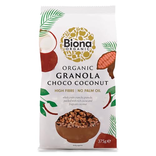 Biona Organic Choco-Coconut Granola, 375g