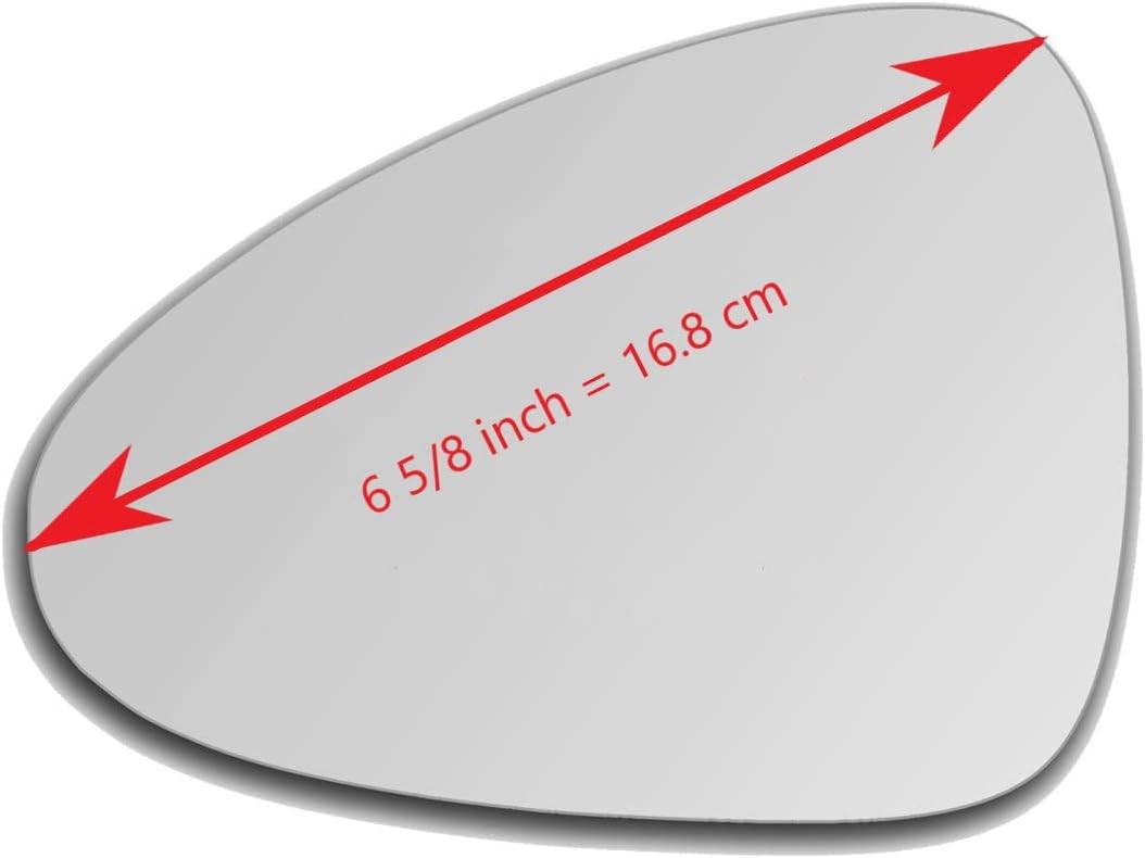 Heated Mirror Glass for 2010-2016 Porsche Panamera Driver Side View Left LH