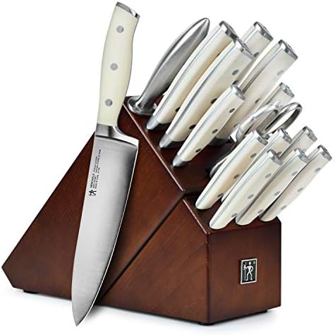 J.A. Henckels International 16 Piece Forged Accent Off-White Knif...