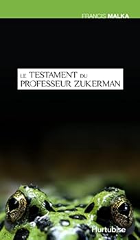 Paperback le testament du professeur zukerman [French] Book