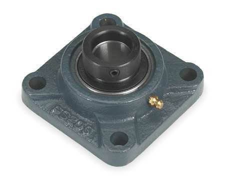 Flange Bearing,4-Bolt,Ball,1-3/16" Bore