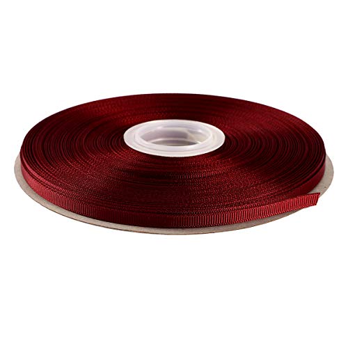 ITIsparkle Cintas Del Grosgrain 6mm De Ancho 45M De Longitud, Para Envoltura De Regalos / Navidad...