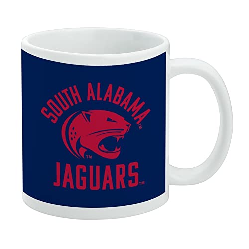 Univeristy of South Alabama Jaguars Ceramic Coffee Mug Gift, 11oz, White