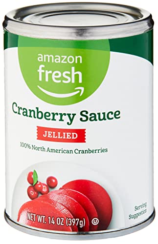 Amazon Fresh, Regular Jellied Cranberry Sauce, 14 Oz - Thumbnail 3