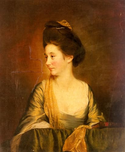 Affiche impression d'art tableau portrait de Susannah Leigh décoration murale