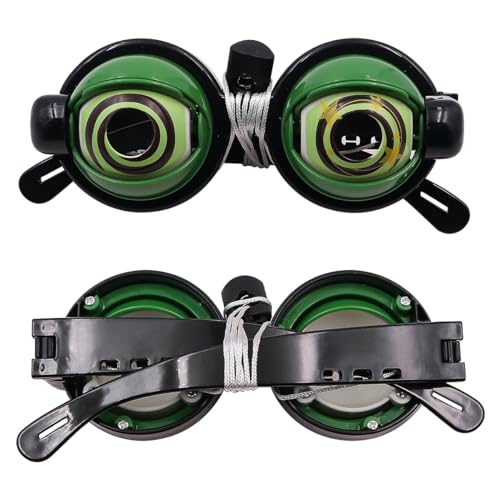 WANGCL 2PCS Fun glasses toy party glasses big eyes glasses, for costume accessories and photo booth props - Image 2