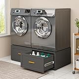 2 Pack Metal Washer and Dryer Pedestals, 28