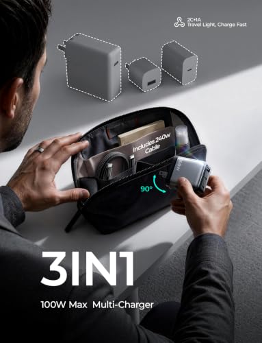 Prime Lisen 100W GaN 3-Port USB-C Wall Charger 23.99 + Free Shipping + 40% Off Code MTEY1IAP - image 4
