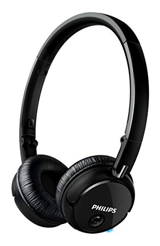 Philips SHB6250/27 Wireless Bluetooth Headphones, Black